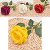 Silk Rose Fake Flower Bouquet For Outdoor Decor And Special Occasion Gifts