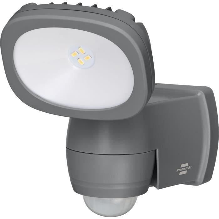 Brennenstuhl Projecteur à LED à batterie LUFOS PIR IP44 10 m