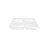 Disposable 4-Compartment Microwaveable Food Containers