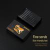 Gold Plated Black PVC Playing Cards: Waterproof, Fold-Resistant, Wear-Resistant, Dirt-Resistant, Washable.