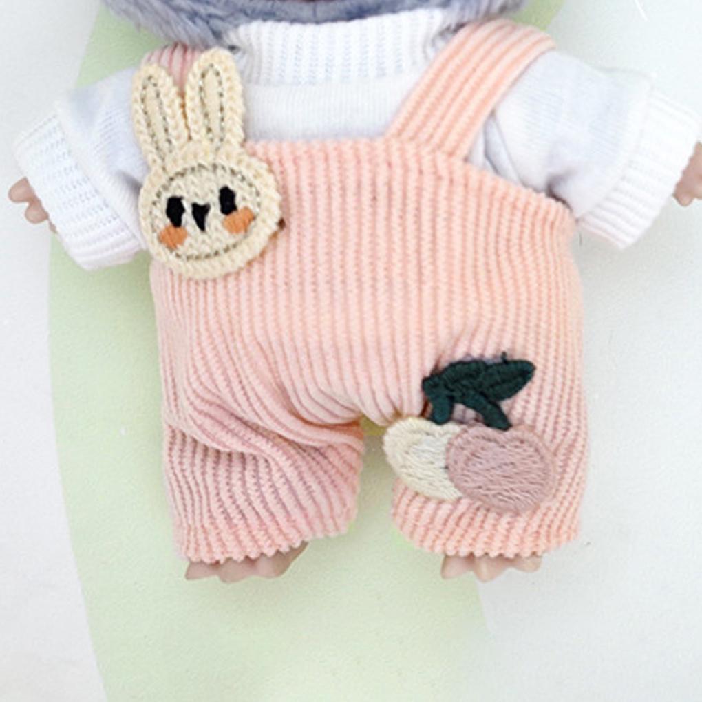 2piece Cute Pink Doll Clothes Set For Dress Up Dolls Accessories P Doll Clothes For Doll