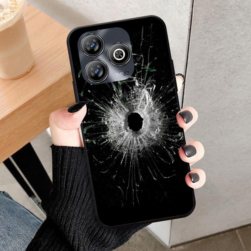 Für ZTE BLADE A75 4G Hülle Coque Luxus Stoßfest Weiches TPU Silikon Handyhülle Für ZTE BLADEA75 Fundas Capa Modehülle