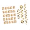 28 Pieces Dreadlock Hair Accessories Braids Rings Braiding Jewelry for Women