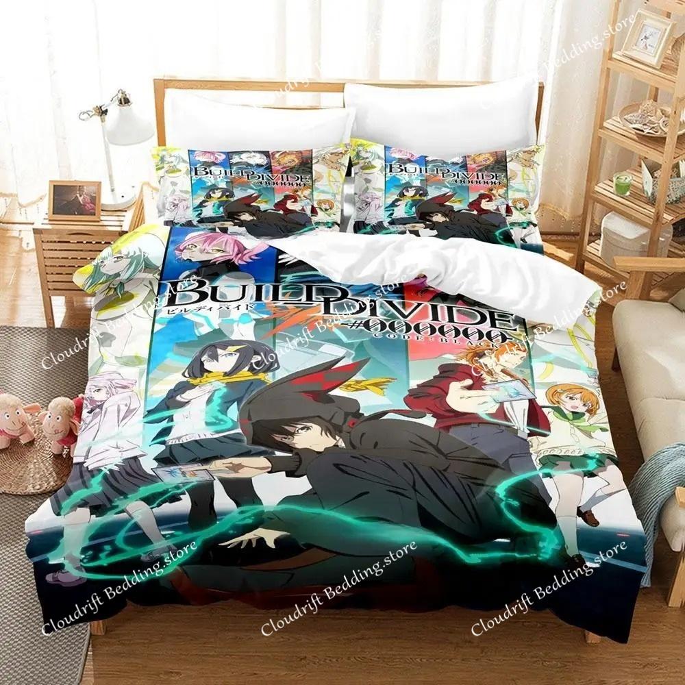 3d Printing Anime Deji Meets Girl Bedding Set Cartoon Anime Adult Kid Bedroom Duvet Cover Sets 3D Kawaii Girls