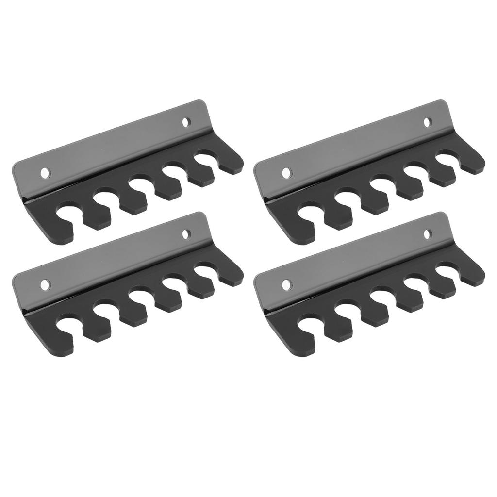 4 Pcs Cable Holder Clip 5 Slots Acrylic Phone Tablet Charging Cord Management Organizer for Desk