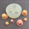 Silicone Handmade Handicrafts Molds DIY Jelly Cake Decors Fondant Puddings Molds