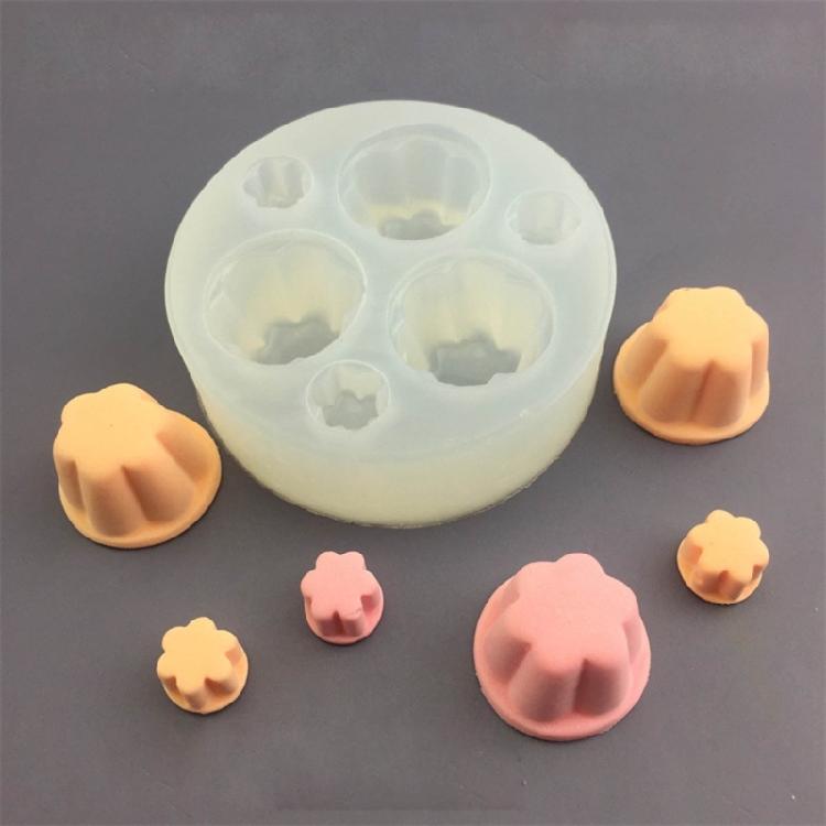 Silicone Handmade Handicrafts Molds DIY Jelly Cake Decors Fondant Puddings Molds