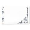 Yokozuna Creation Moomin Diatomaceous Earth Bath Mat Garden (Flower White, Medium)