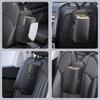 UrbanPulse Car Tissue Seat Side PU Large Capacity Tissue Small Item Car Black Case, Mount, Leather, Holder, Card, Smartphone, Sunglasses, Storage,