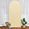 Arch Backdrop Background Cover Birthday Party Banquets Decoration for Wedding Double Sided Elastic Arched Fabric 3 Sizes