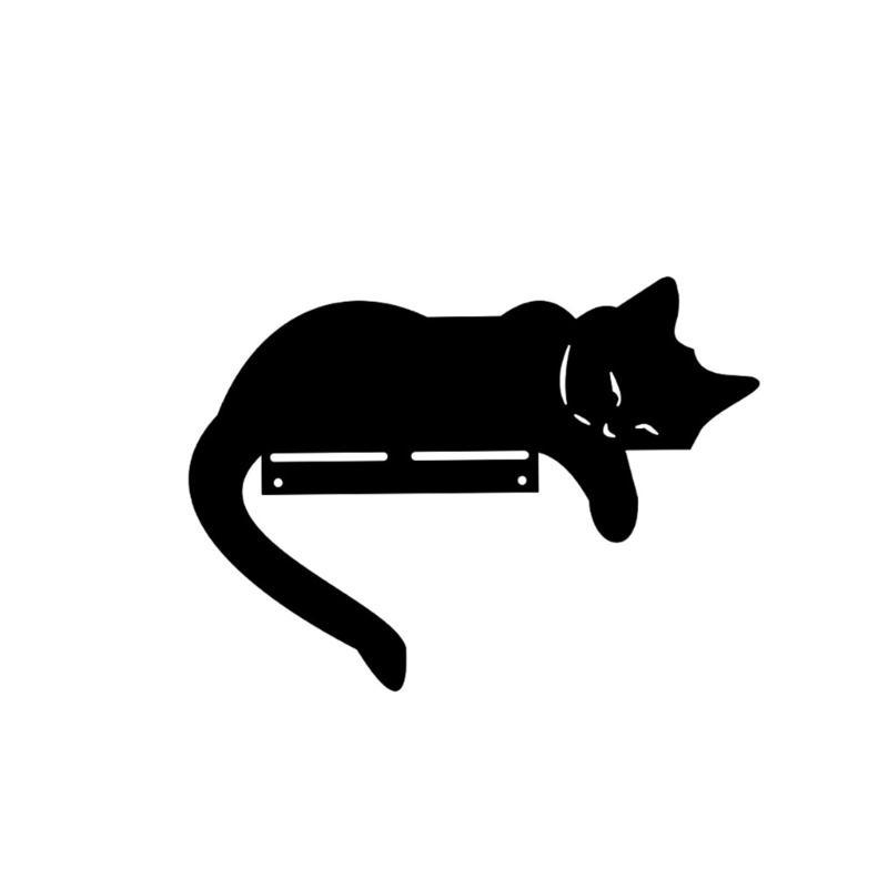 

Metal Garden Decors Metal Yard Animals Garden Stakes Cat Yard Decorations Outdoor Garden Insert for Flowerbeds Lawn