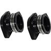 2Pcs Intake Manifold Boot Joint Carburetor Carb Flange Socket Fits for Polaris Indy 400 440 500 600 650 1985-2000, Replaces 3083171, 3084325