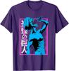 Attack On Titan Colorful Titan Eating Anime Fashion Casual Funny Tshirt S6xl Summer