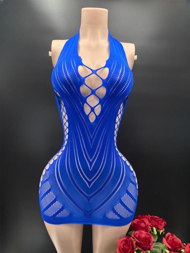 Night Dress Fishnet Hot Erotic Underwear Mini Dress Porno Women Lingerie Mesh Bodysuits Sexy Costumes Lenceria Beach Dress
