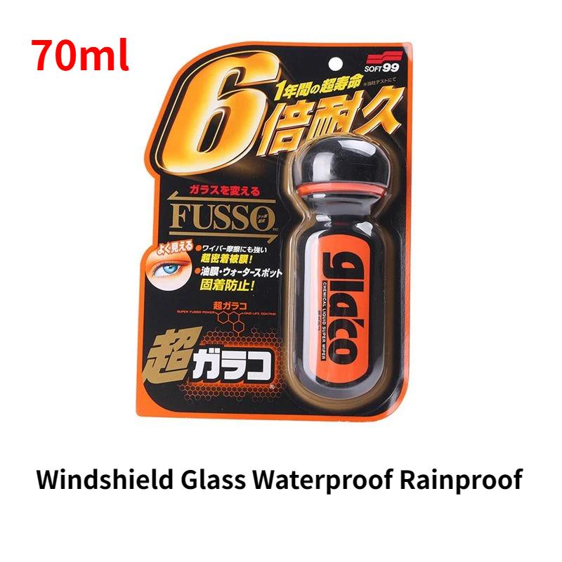 80ml Soft99 Car Glass Oil Film Remover Glaco Powerful Windshield Cleaner Car Windshield Cleaner Tool Window Glass Cleaner Waterproof agent