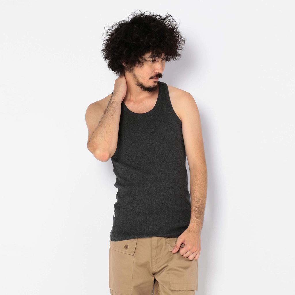 AVIREX DAILY RIB TANK TOP 6143503 XL Size 019 CHARCOL
