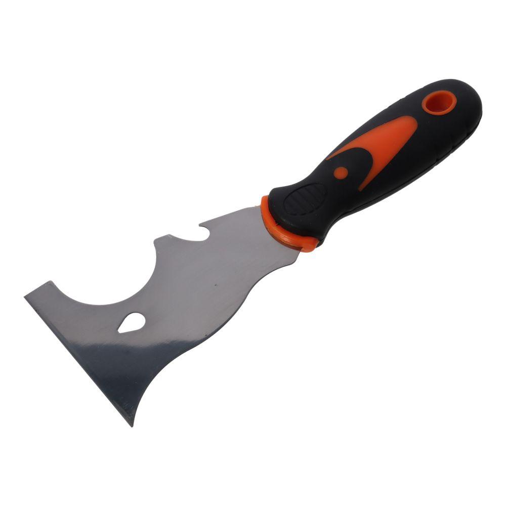 

Желтый скребок для гипсокартона, инструмент для покраски из нержавеющей стали, прочная краска, шпатель для рисования