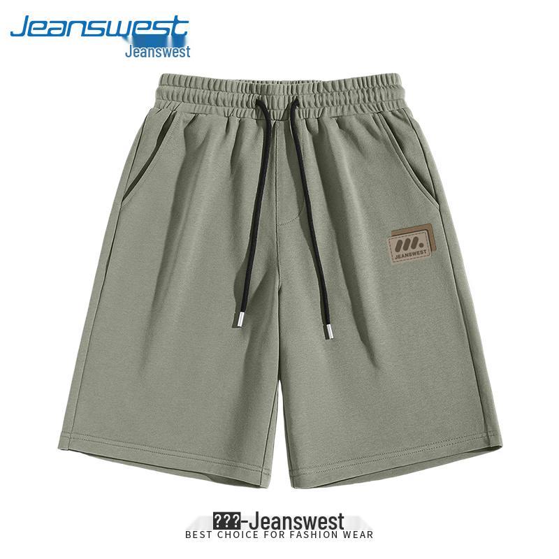 Jeanswest Men's Loose Fit Cotton Beach Shorts