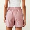 Women's casual loose striped shorts