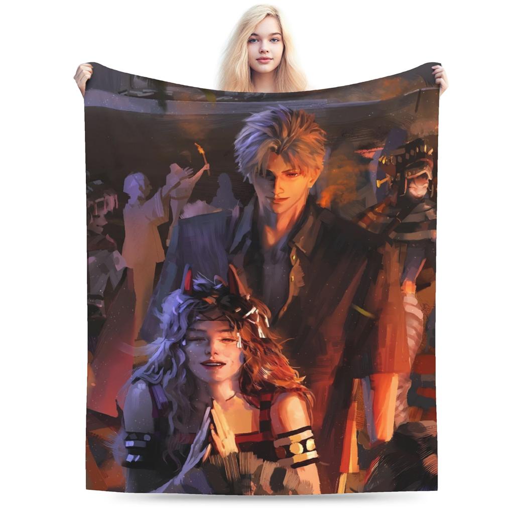 Game Love and Deepspace Sylu Blankets Quality Warm Soft Throw Blanket Winter Decorative Bedroom Print Bedspread