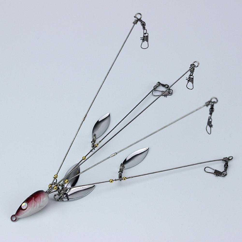 Fishing Umbrella Fishing lure Rig 5 Arms Alabama Rig Head Swimming Bass