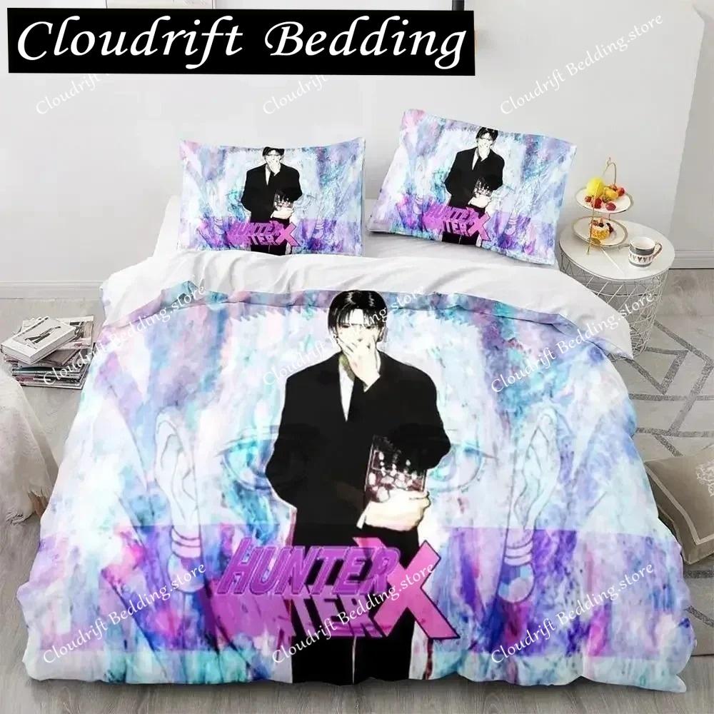 3D Print HUNTER×HUNTER Bedding Set Single Twin Full Queen King Size Bed Set Aldult Kid Bedroom Duvet Cover Sets