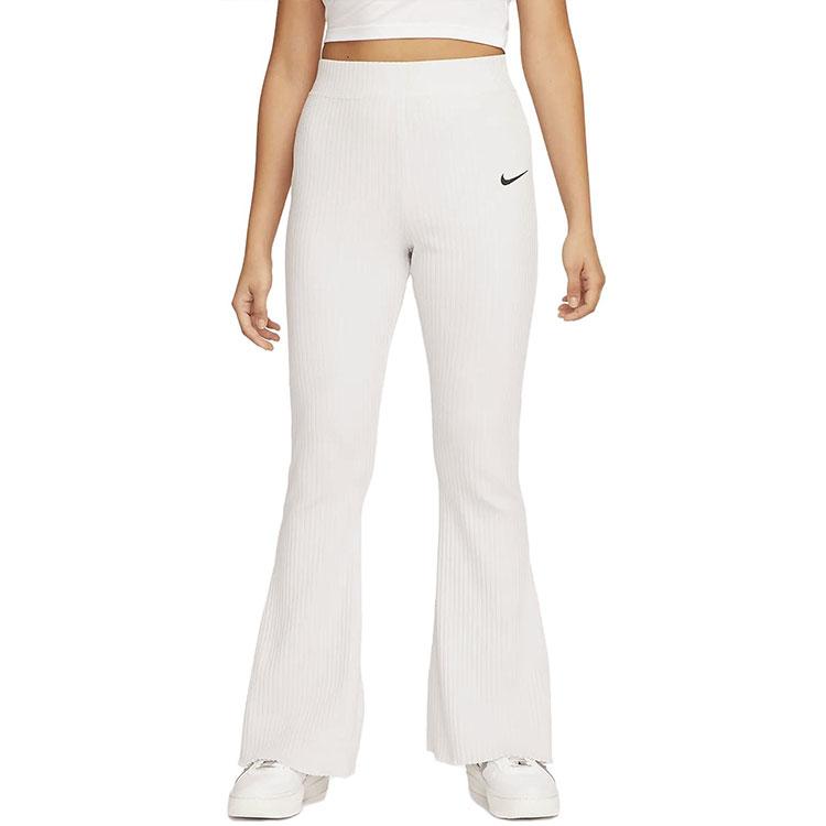 Nike Sportswear Women'ss High Waist Ribbed Jersey Pants Asia Sizing Photo Dust DV7869-025