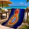 Toalla de Playa del Estadio del Espanyol, Toalla de Playa de Microfibra, Ligera y de Secado Rápido, para Viajes de Verano, Piscina, Regalo de Cumpleaños para Aficionado