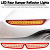 2PCS Rear Reflector Fog Lamp for Mazda3 Axela 2019-2023 Car LED Rear Bumper Brake Light Dynamic Turn Signal Light