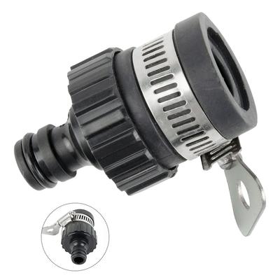 Garden Tool Tap Connector Car Washing For Connecting Hose For Gardening For Taps Between 18-24mm Stainless Steel Clip