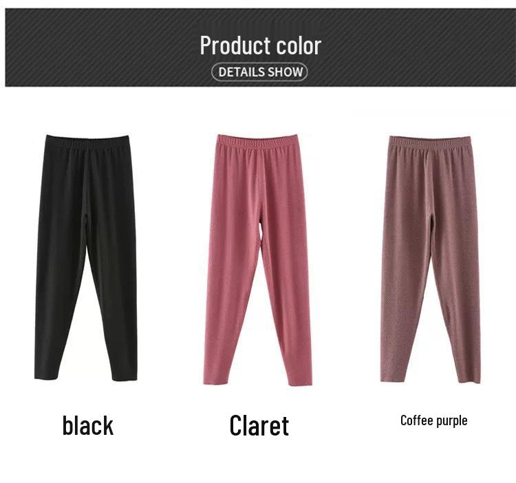 Women's Plus Size Thermal Cationic Pants - Autumn/Winter - Extra Wide & Large Fit