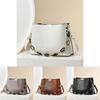Chic Crossbody Bucket Bag For Women Modern Design Stylish Chain Detail And High Quality Pu Material