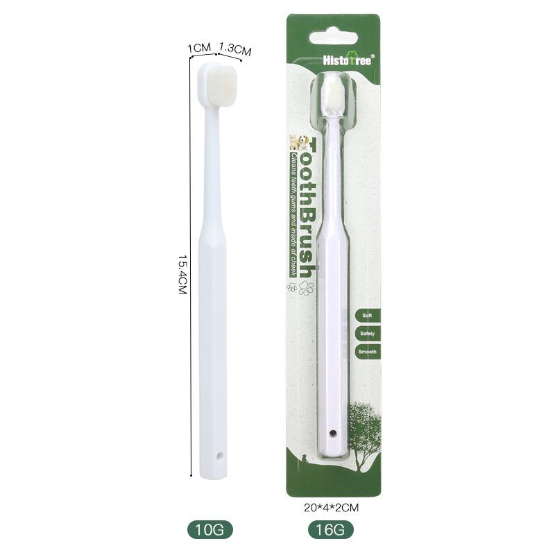 360° Pet Toothbrush for Cats & Dogs: Oral Cleaning Supplies
