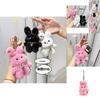 Cute Plush Star Bunny Keychain Creative Korean Style Doll Pendant Gift For Everyone