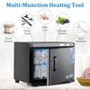 23L Velkokapacitní Multifunkční Ohřívací Nástroj Kosmetický Salon Ohřev Vlhkých Ručníků Dezinfekční Skříňka Malý Stroj na Horké Ručníky