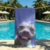 Animal Cool Diamond Towel For Outdoor Camping Beach Towel Super Absorbent Quick-Drying Summer Towel