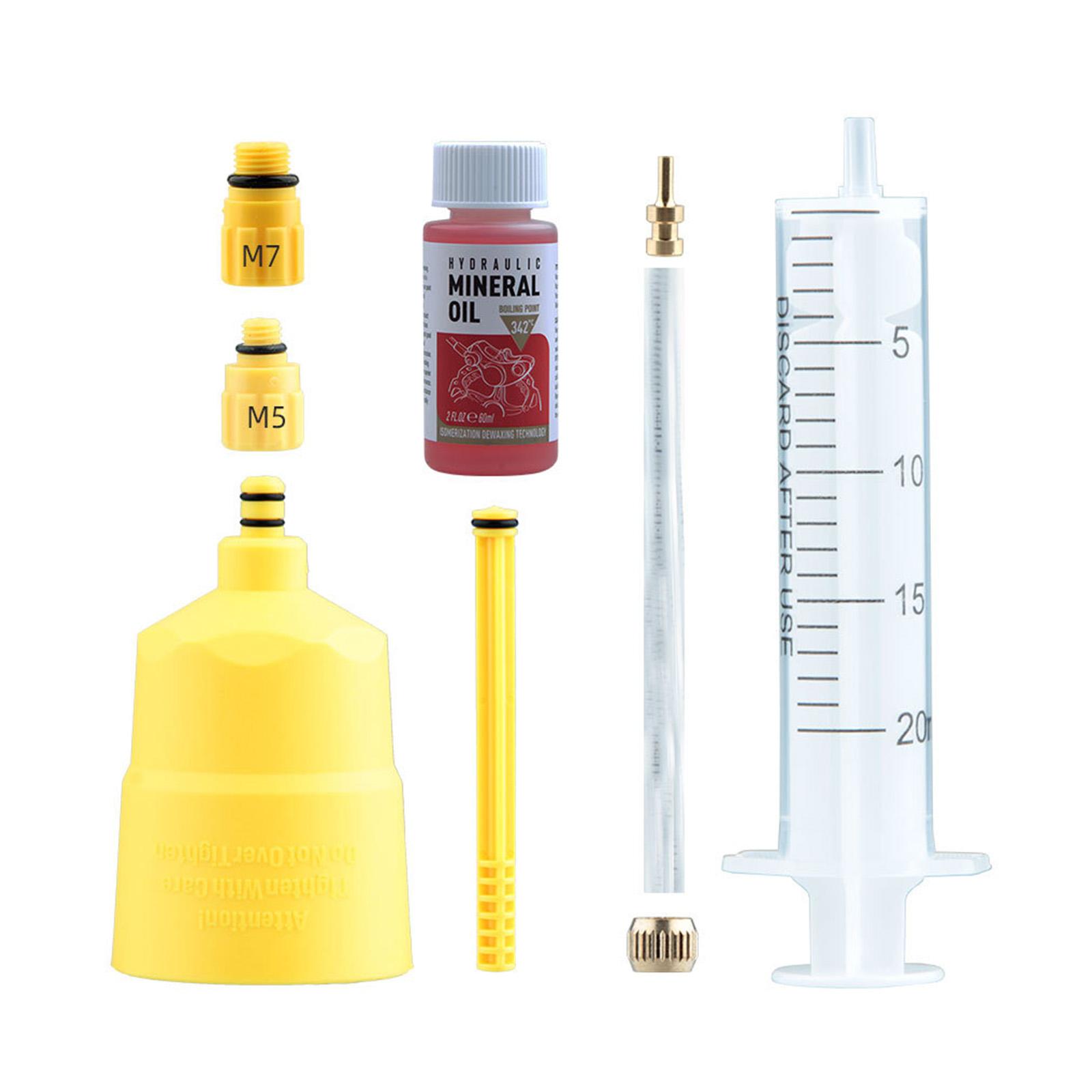 

Набор для прокачки тормозов Горные велосипеды Гидравлический дисковый тормоз Набор для прокачки минеральным маслом Инструмент для ремонта тормозов велосипедов Набор для обслуживания тормозов