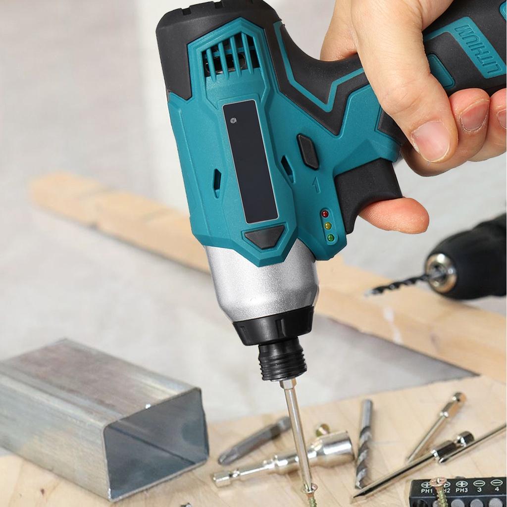 16.8V DC Wireless Impact Electric Cordless Screwdriver Power Tool New Electric Drill Drilling Machine Mini Hand Drill