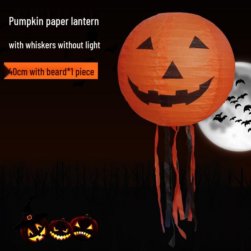 Halloween String Lights: Pumpkin Lantern Decor for Bars, Kindergartens, and More - Hanging Ornaments & Handheld Props
