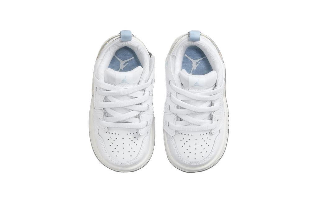 Jordan Air Jordan 1 Slip Resistant Cushioning Low top Toddler Shoes Summit White Infant And Toddler FQ9114-100