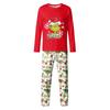 Christmas Day Prints Family Matching Long Sleeve Tops+Pants Set Family Matching Sets
