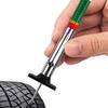 Kosesater Tire Groove Depth Gauge Measuring Color Coded Tread Groove Measuring Meter for Home