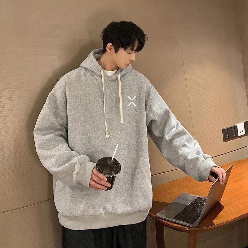 

Мужское худи оверсайз черное модное мужское худи с принтом оверсайз с капюшоном 5XL толстовка для мужчин повседневная мужская толстовка XL