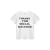 Summer new front shoulder crew neck letter print design short-sleeved T-shirt women's casual wear versatile bottoming shirt top