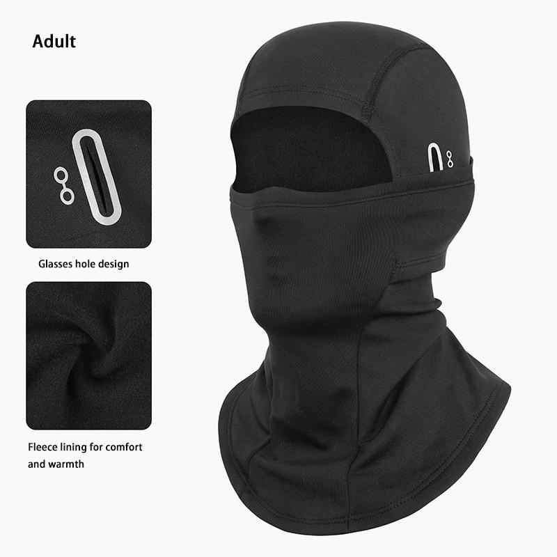 New Parent Child Cycling Beanies Men Women Winter Warmer Full Face Mask Cover Sports Thermal Mask Helmet Liner Ski Balaclava Cap