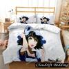 Anime Steins Gate Kurisu Makise Bedding Set Boys Girls Twin Queen Size Duvet Cover Pillowcase Bed Kids Adult Home Textile026