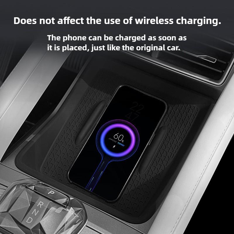 Car Phone Charger Mat Wireless Charging Pad Protective Mat Non-slip Pad Interior Accessories For Yuan UP Atto 2 2025