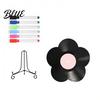 Flower Vinyl Record Supplies Set DIY Board Custom Diy Ornament with Craft Display Stand Design Personalized Birthday Anniversary Message