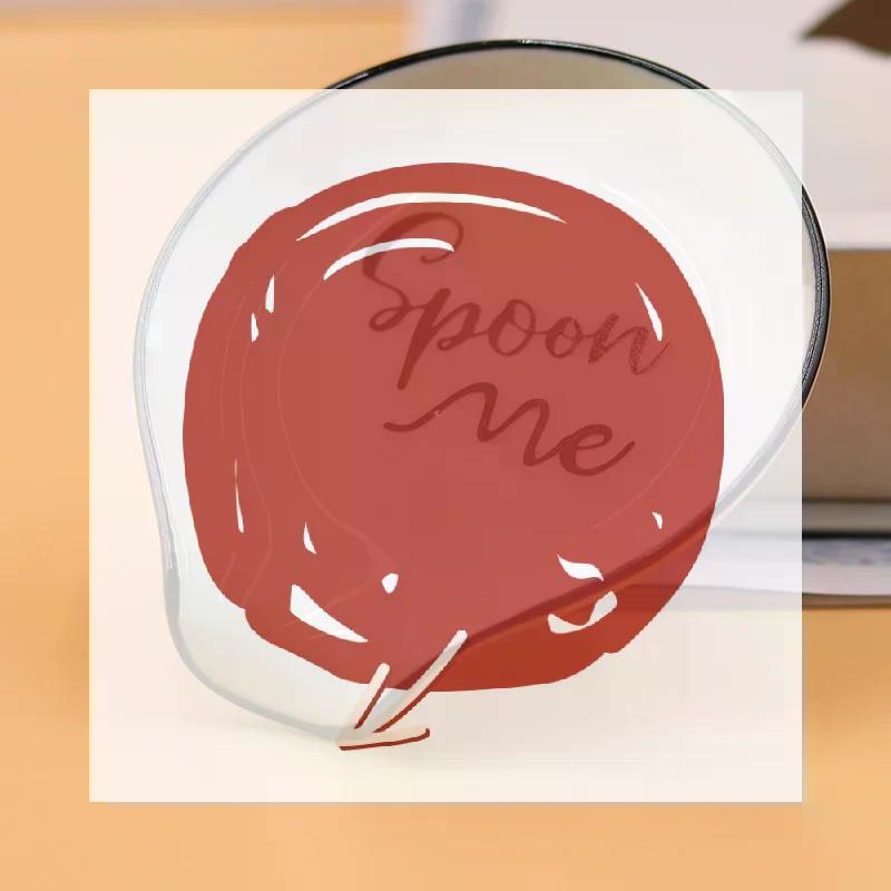 1Pcs Multipurpose Ceramic Spoon Rest Pad White Spoon Holder Spoon Holder Kitchen Utensils Tableware Spoon Holder Spoon