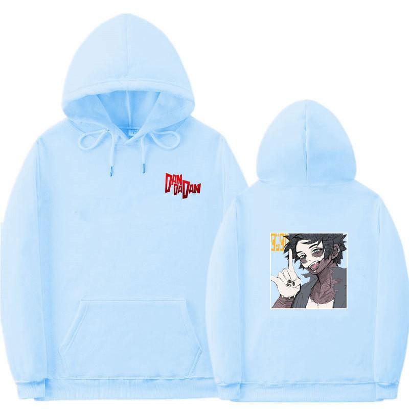 Dandadan Anime Inspired Oversized Hoodie Men Women Streetwear Casual Sweatshirt Fall